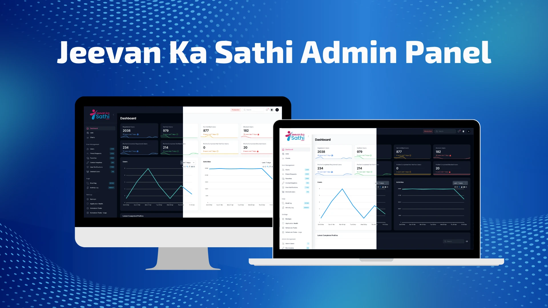 Jeevan Ka Sathi Admin Panel